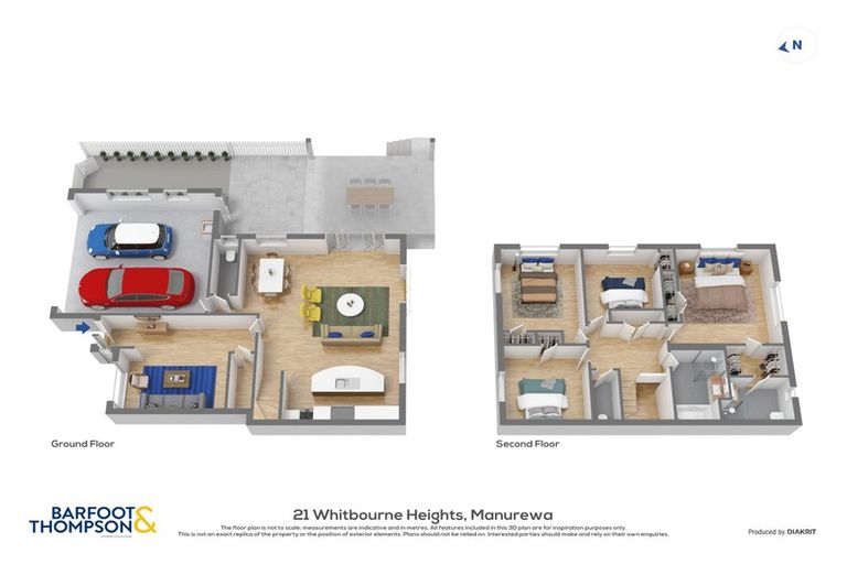 Photo of property in 21 Whitbourne Heights, Manurewa, Auckland, 2105