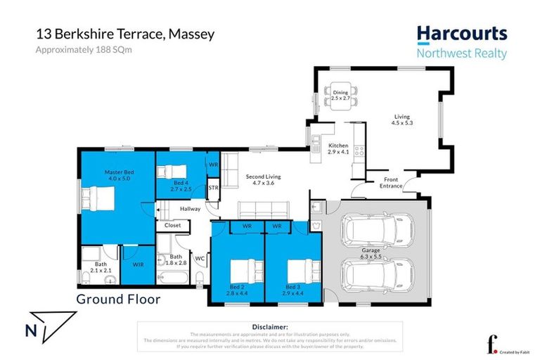 Photo of property in 13 Berkshire Terrace, Massey, Auckland, 0614