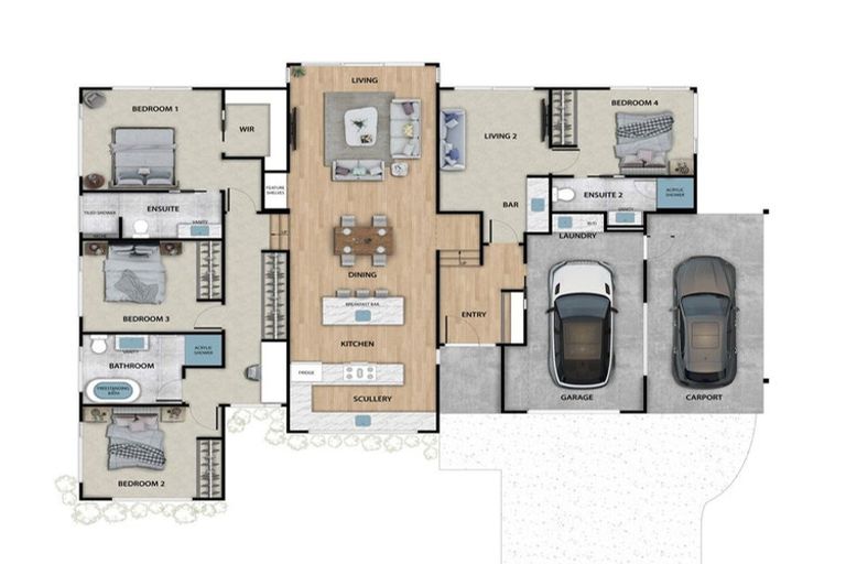 Photo of property in 32 Ara Hills Drive, Wainui, Silverdale, 0992