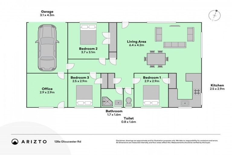 Photo of property in 128a Gloucester Road, Manurewa, Auckland, 2102