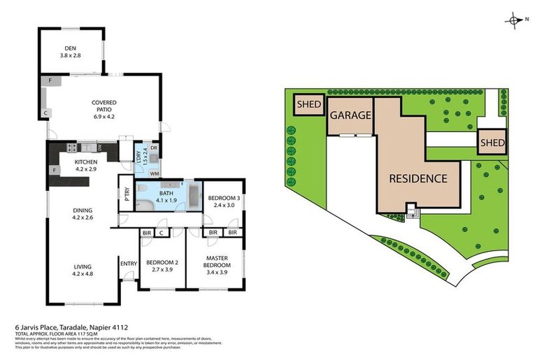 Photo of property in 6 Jarvis Place, Taradale, Napier, 4112