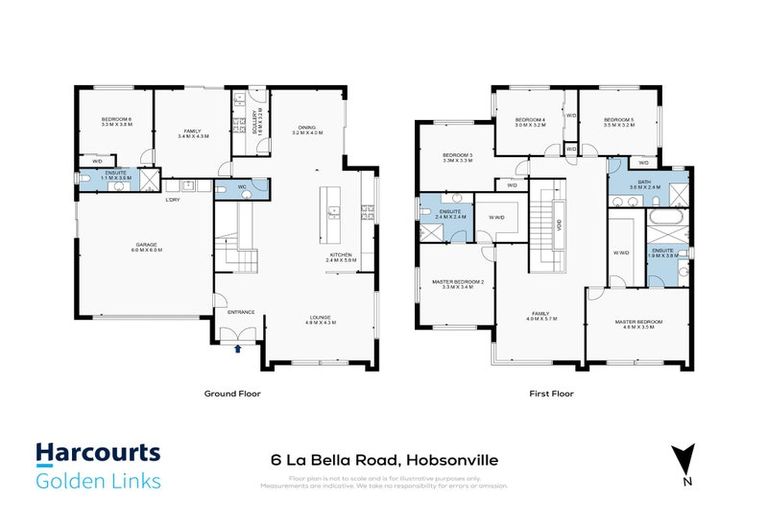 Photo of property in 6 La Bella Road, Hobsonville, Auckland, 0616