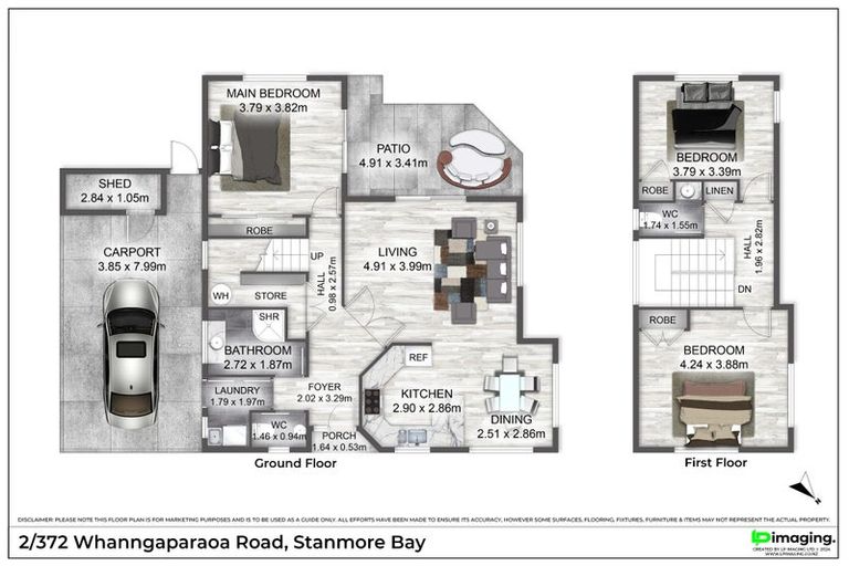 Photo of property in 2/372 Whangaparaoa Road, Stanmore Bay, Whangaparaoa, 0932