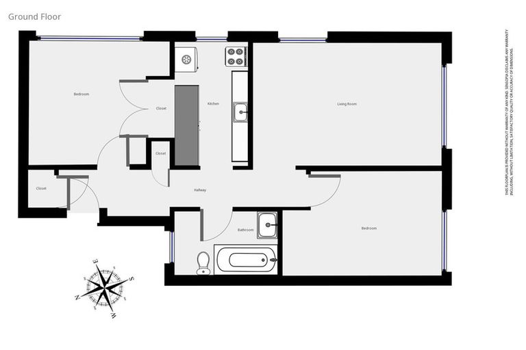 Photo of property in Victoria Court, 4u4 Queen Street, Mount Victoria, Wellington, 6011