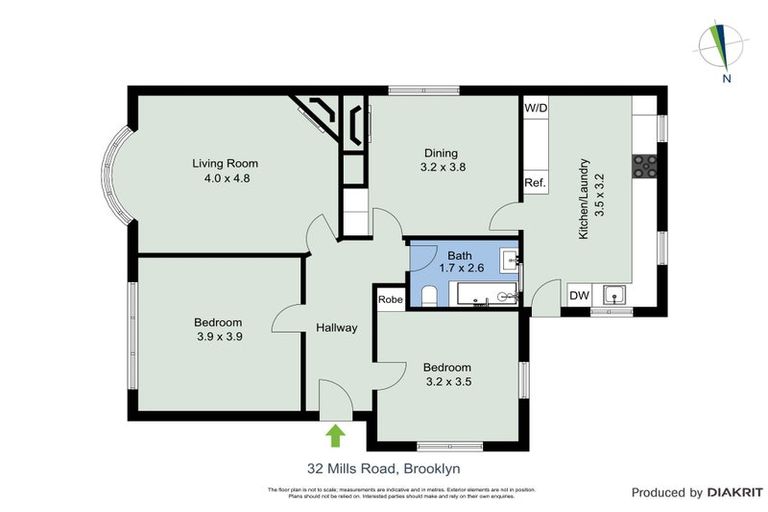 Photo of property in 32 Mills Road, Brooklyn, Wellington, 6021