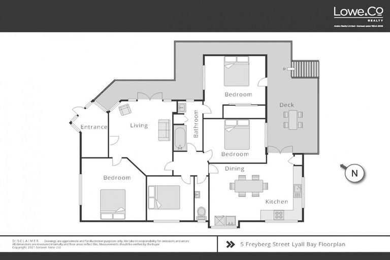 Photo of property in 5 Freyberg Street, Lyall Bay, Wellington, 6022