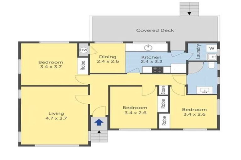 Photo of property in 1 Coburg Street, Henderson, Auckland, 0612