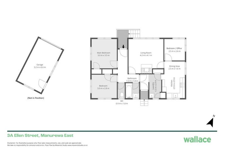 Photo of property in 3 Ellen Street, Manurewa East, Auckland, 2102