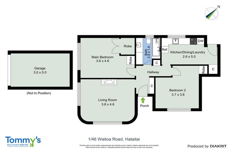 Photo of property in 46f1 Waitoa Road, Hataitai, Wellington, 6021