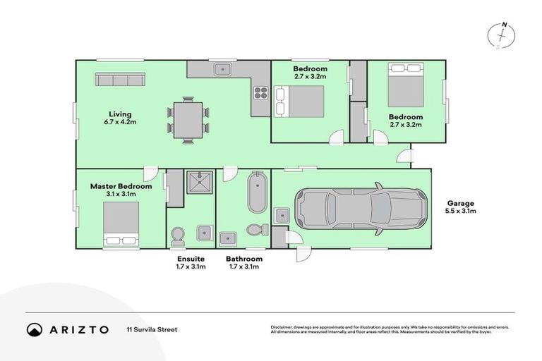 Photo of property in 11 Survila Street, Takanini, 2110