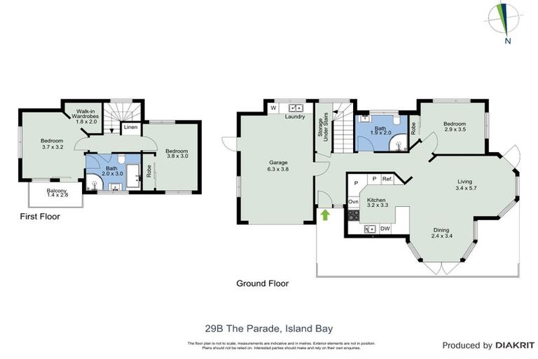 Photo of property in 29b The Parade, Island Bay, Wellington, 6023