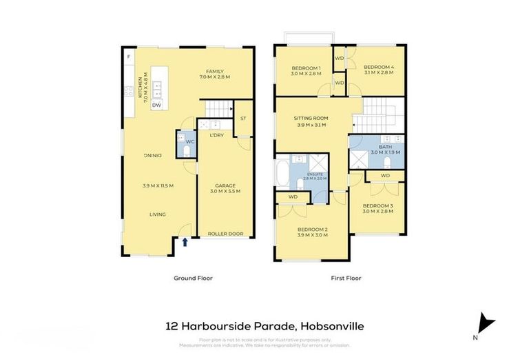 Photo of property in 12 Harbourside Parade, Hobsonville, Auckland, 0616