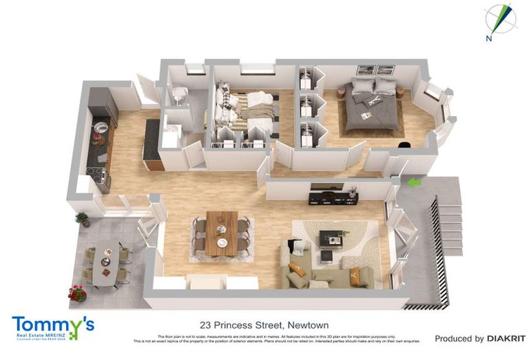 Photo of property in 23 Princess Terrace, Newtown, Wellington, 6021