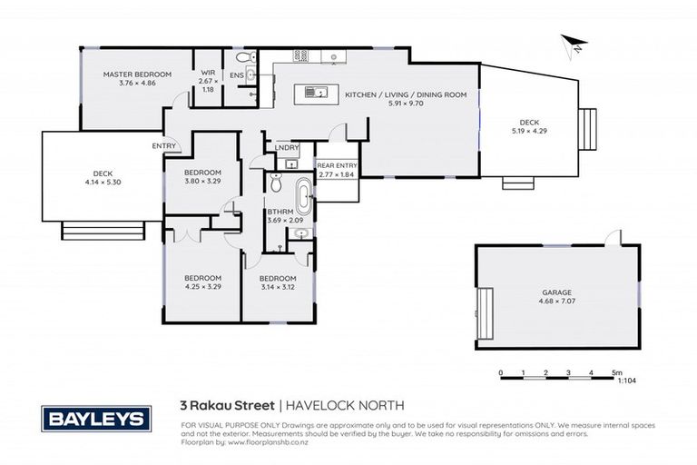 Photo of property in 3 Rakau Street, Havelock North, 4130