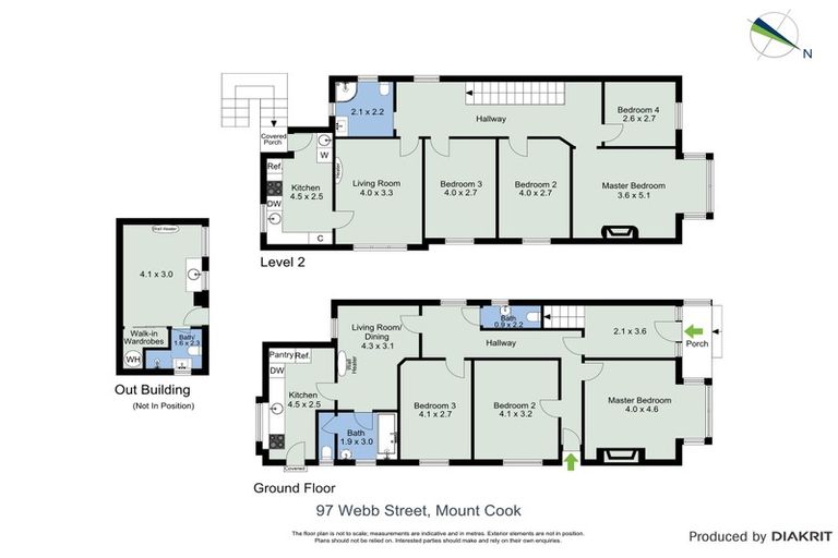 Photo of property in 97 Webb Street, Mount Cook, Wellington, 6011
