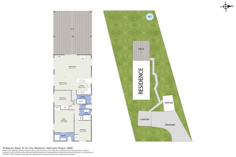 Photo of property in 14 Watsons Road, Te Ore Ore, Masterton, 5886