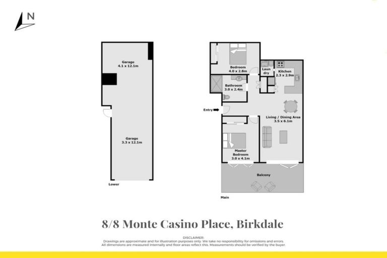 Photo of property in 8/8 Monte Cassino Place, Birkdale, Auckland, 0626