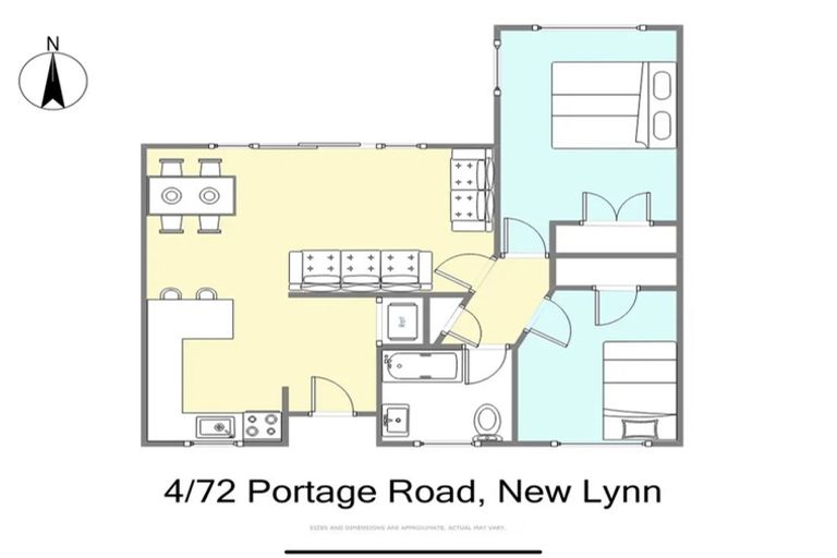 Photo of property in 4/72 Portage Road, New Lynn, Auckland, 0600