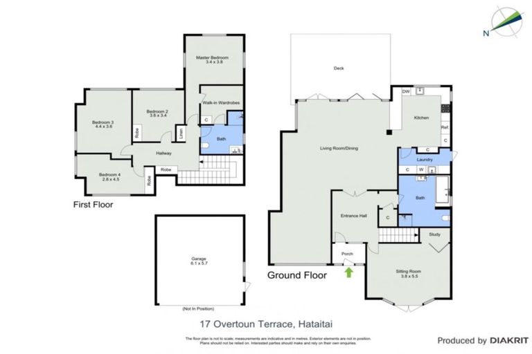 Photo of property in 17 Overtoun Terrace, Hataitai, Wellington, 6021