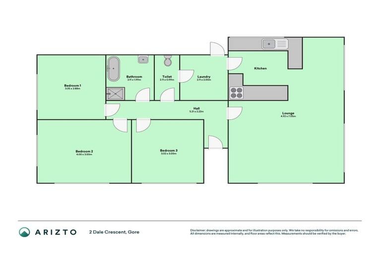 Photo of property in 2 Dale Crescent, East Gore, Gore, 9710