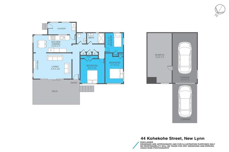 Photo of property in 44 Kohekohe Street, New Lynn, Auckland, 0600
