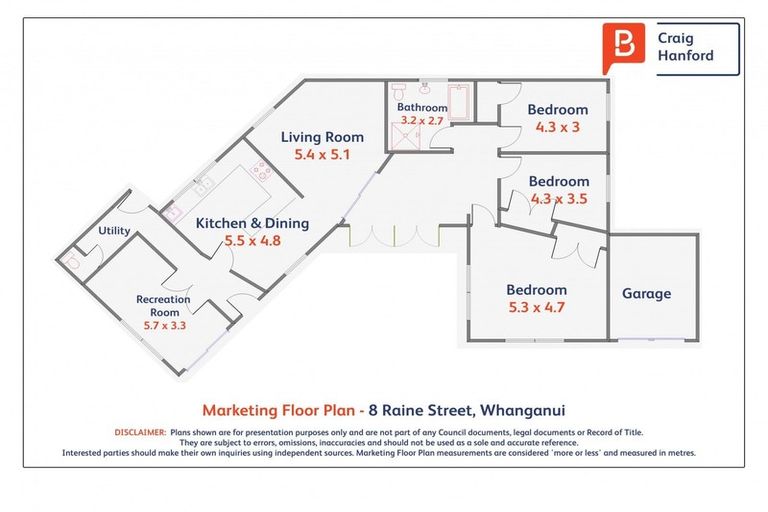Photo of property in 8 Raine Street, Whanganui East, Whanganui, 4500