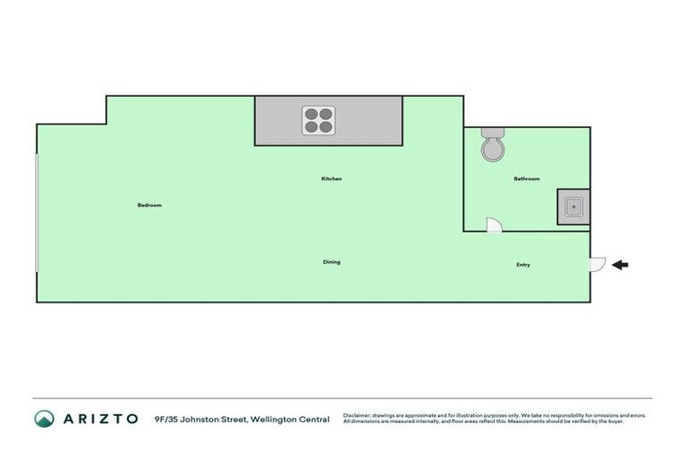 Photo of property in Quest On Johnston, 9/35f Johnston Street, Wellington Central, Wellington, 6011