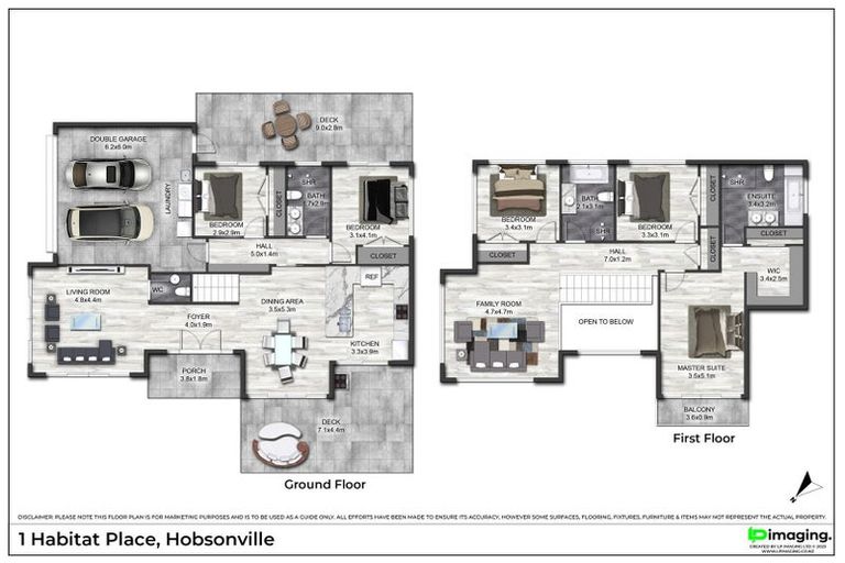 Photo of property in 1 Habitat Place, Hobsonville, Auckland, 0616