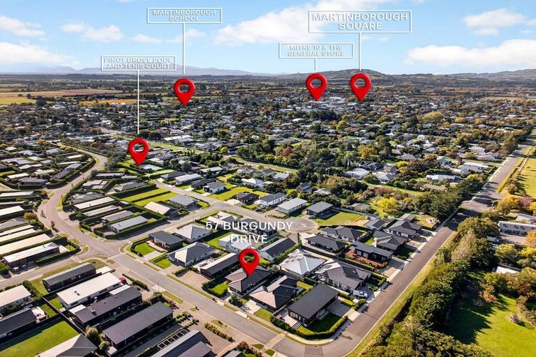 Photo of property in 57 Burgundy Drive, Martinborough, 5711