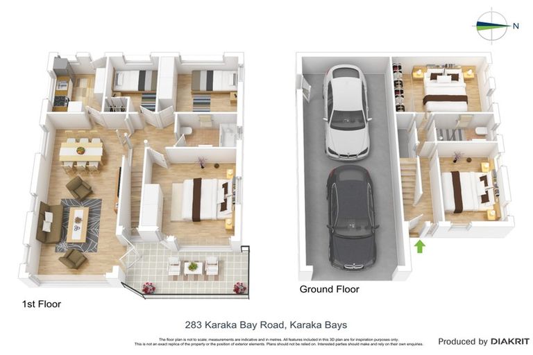 Photo of property in 283 Karaka Bay Road, Karaka Bays, Wellington, 6022