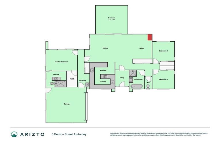 Photo of property in 5 Denton Street, Amberley, 7410