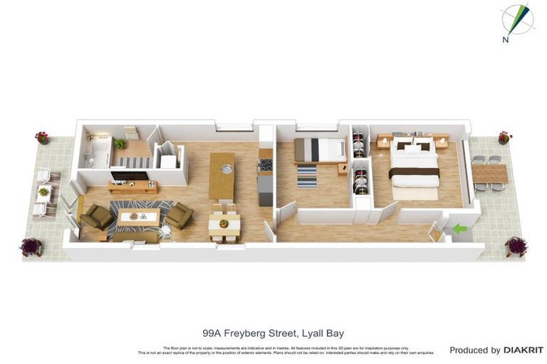 Photo of property in 99a Freyberg Street, Lyall Bay, Wellington, 6022