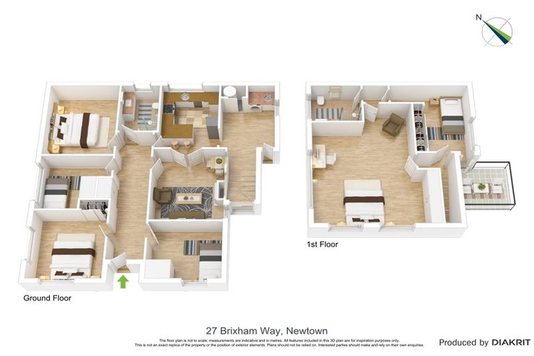 Photo of property in 27 Brixham Way, Newtown, Wellington, 6021