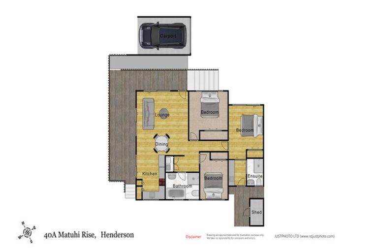 Photo of property in 1/40 Matuhi Rise, Henderson, Auckland, 0612