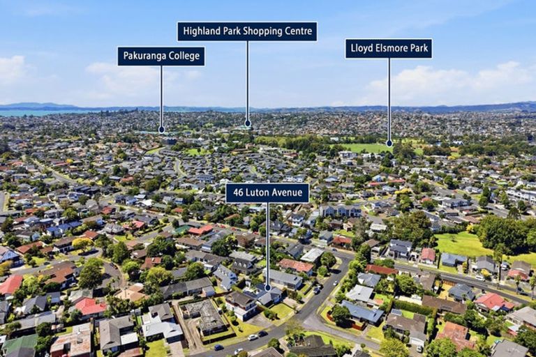 Photo of property in 46 Luton Avenue, Sunnyhills, Auckland, 2010