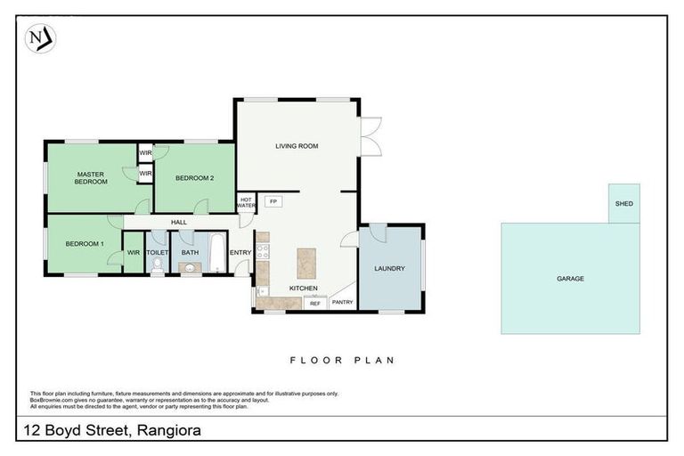 Photo of property in 12 Boyd Street, Rangiora, 7400