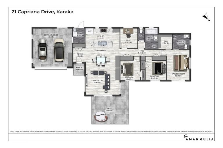 Photo of property in 21 Capriana Drive, Karaka, Papakura, 2113