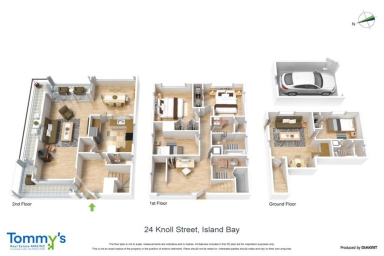 Photo of property in 24 Knoll Street, Island Bay, Wellington, 6023