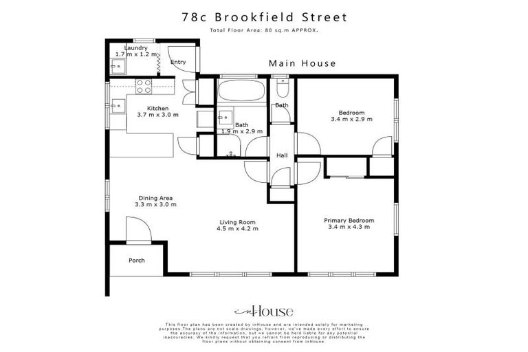 Photo of property in 78c Brookfield Street, Hamilton East, Hamilton, 3216