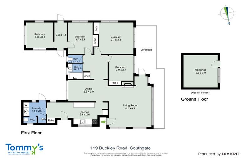 Photo of property in 119 Buckley Road, Southgate, Wellington, 6023