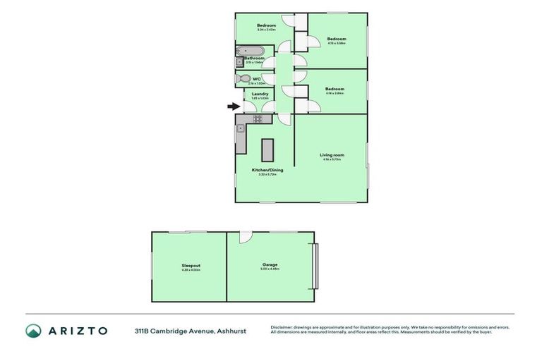 Photo of property in 311b Cambridge Avenue, Ashhurst, 4810