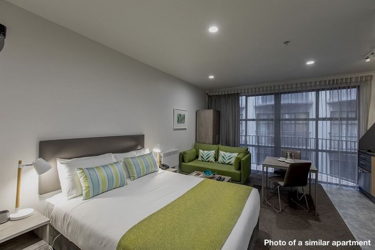 Photo of property in Atrium Towers, 5g/154 The Terrace, Wellington Central, Wellington, 6011