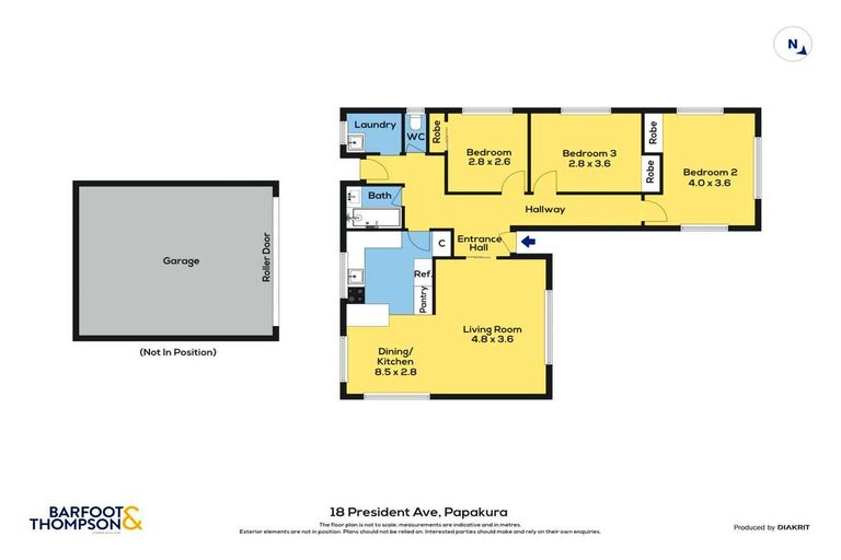 Photo of property in 20 President Avenue, Papakura, 2110