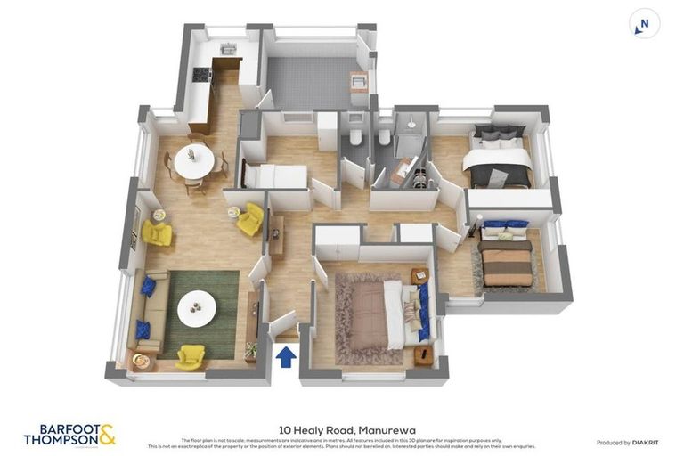 Photo of property in 10 Healy Road, Manurewa, Auckland, 2102