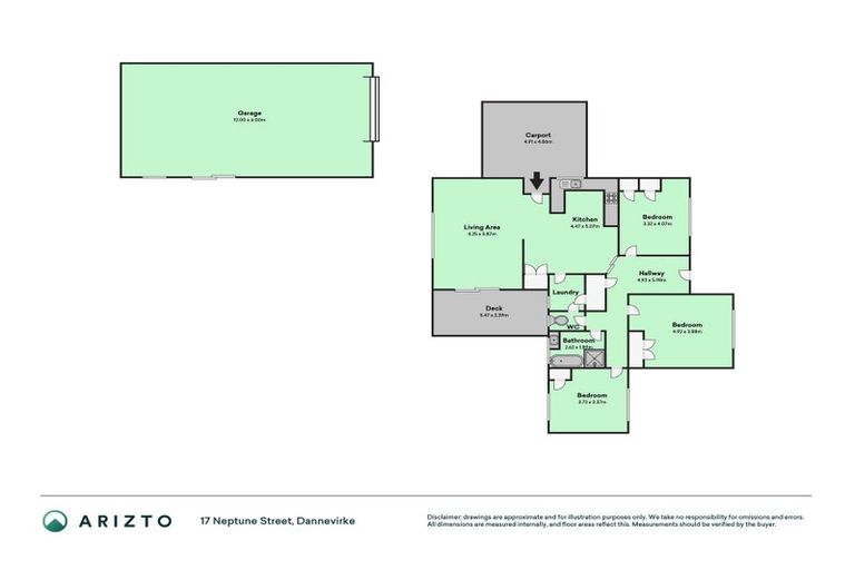 Photo of property in 17 Neptune Street, Dannevirke, 4930