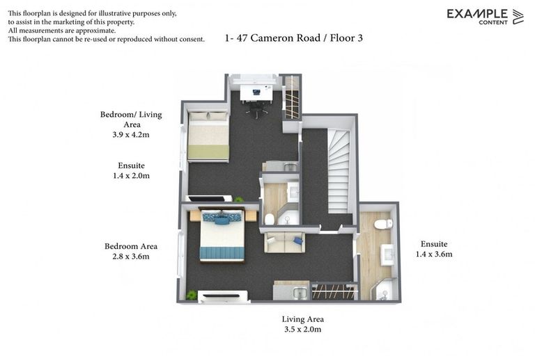 Photo of property in 47u1 Cameron Road, Hamilton East, Hamilton, 3216