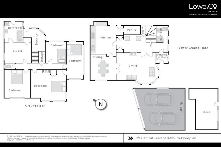Photo of property in 19 Central Terrace, Kelburn, Wellington, 6012