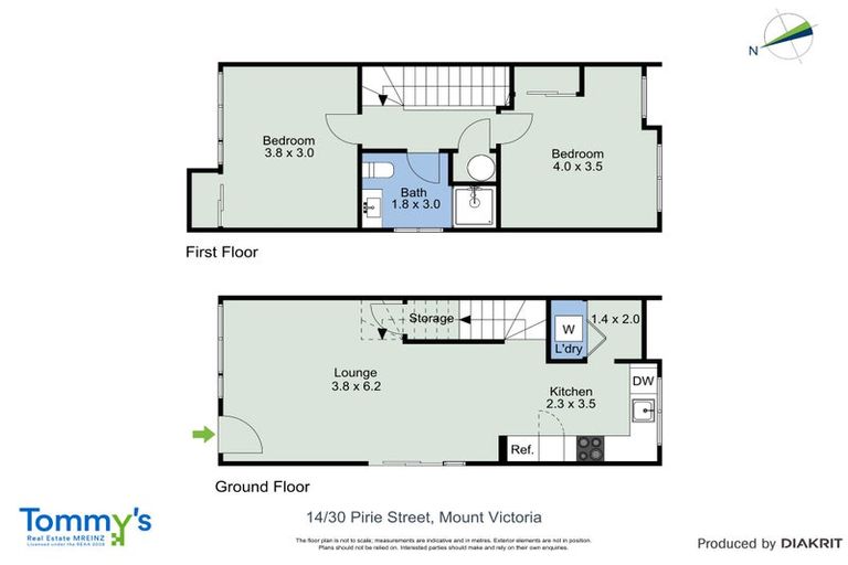 Photo of property in 14/30u Pirie Street, Mount Victoria, Wellington, 6011