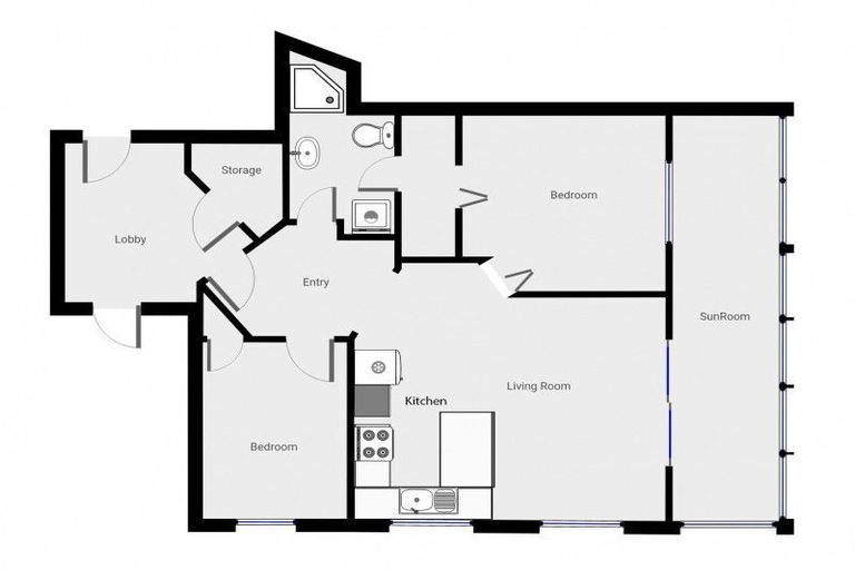 Photo of property in 1e/25 Maclean Street, Paraparaumu Beach, Paraparaumu, 5032