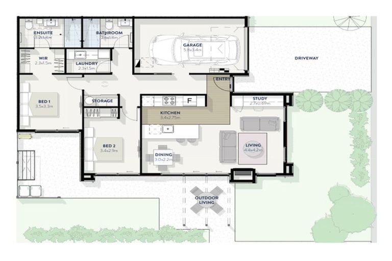 Photo of property in 6 Camellia Lane, Carterton, 5713